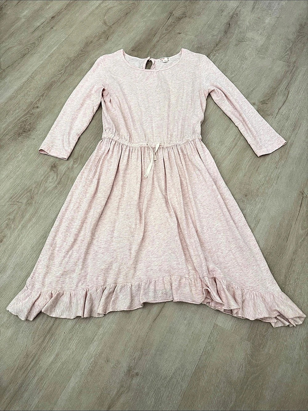 Crewcuts 100% Cotton Girls Pink Cotton Dress